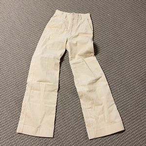 H&M cream corduroy trousers